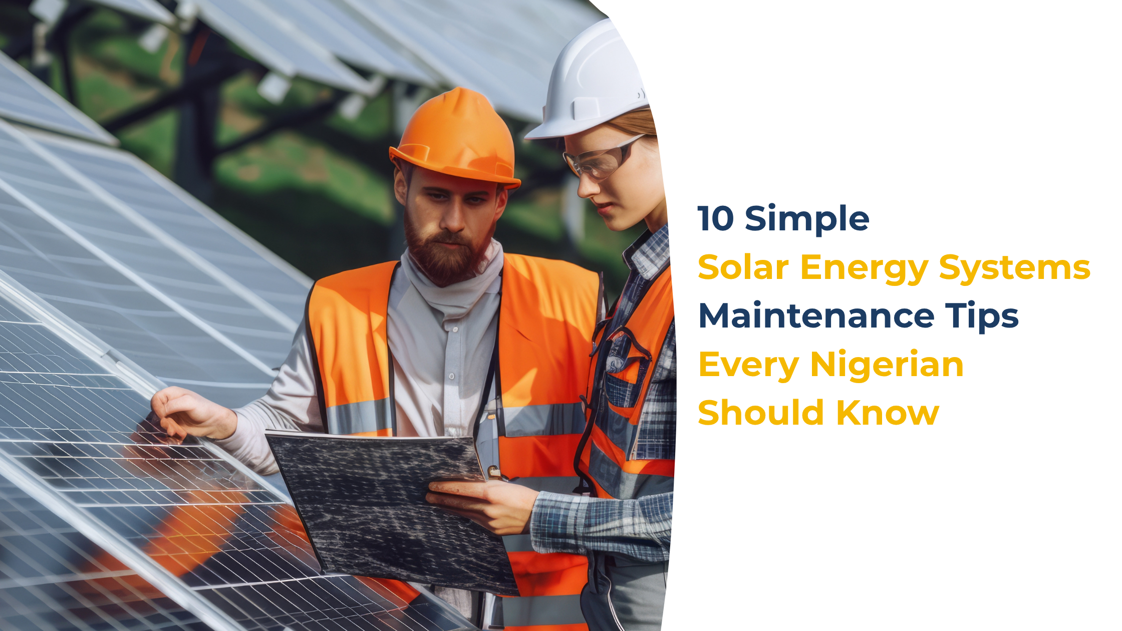 Solar power system maintenance