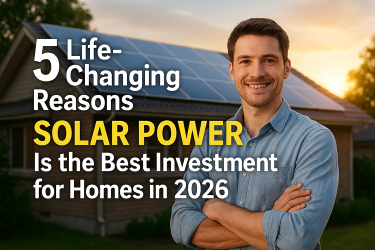 5 Life-Changing Reasons Solar Power Is the Best Investment for Homes in 2026