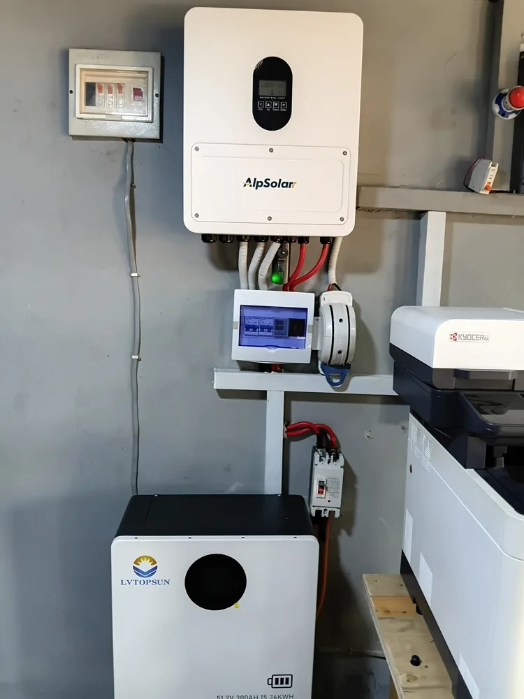 Wall-mounted inverter and battery equipment