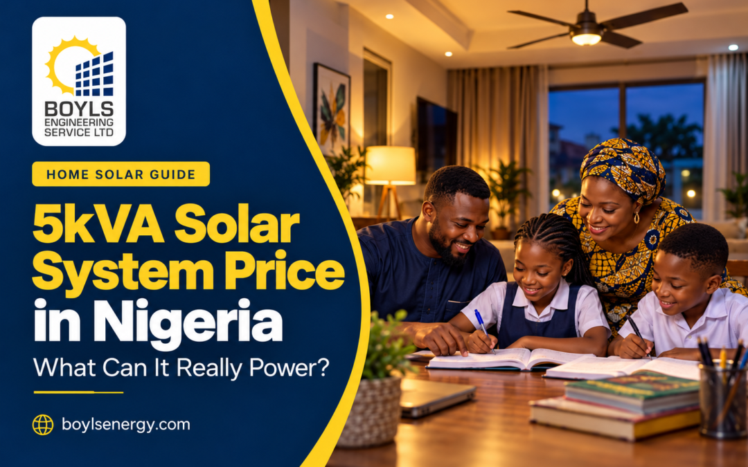5kVA Solar System Price in Nigeria: What Can It Power?